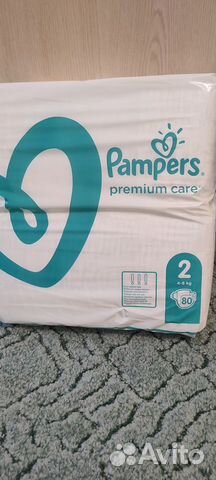 Памперсы premium care 2