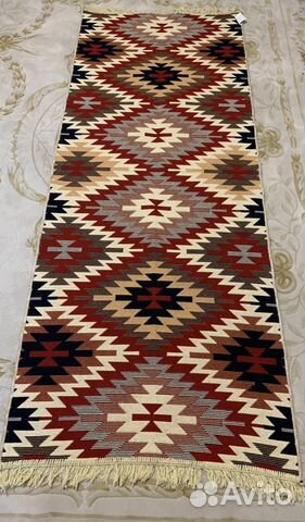 Хлопковый ковер-килим