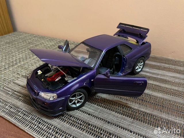 Модель nissan skyline r34