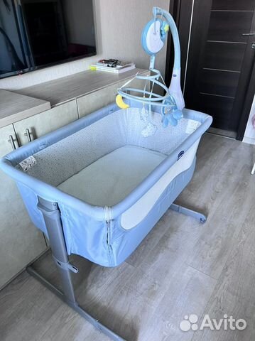 Кроватка колыбель Chicco next2me
