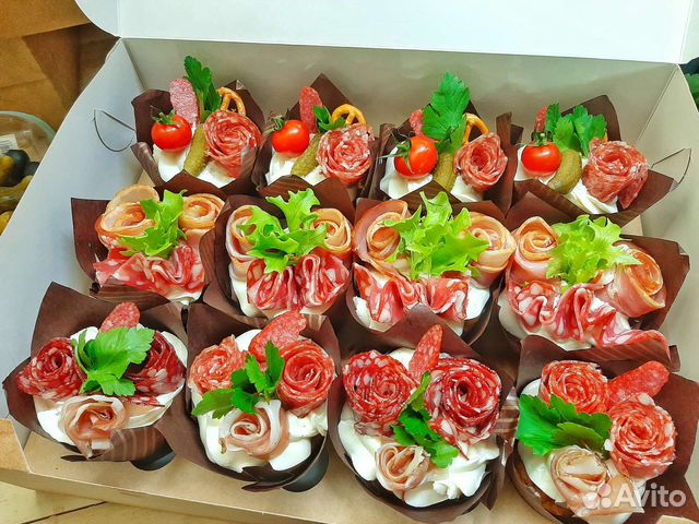 Закусочные капкейки