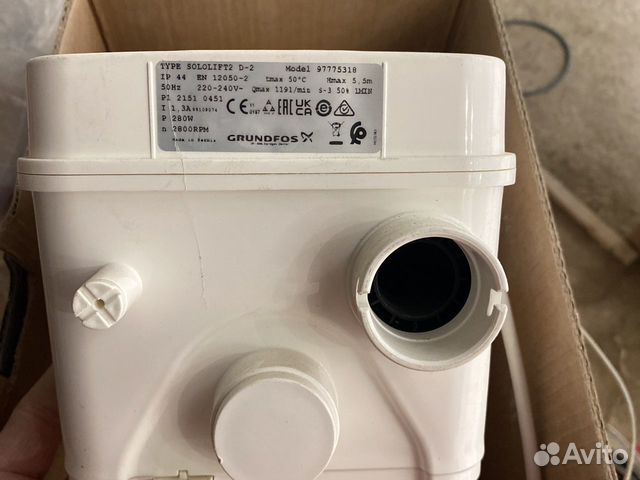 Grundfos сололифт wc 3 купить в Москве | Товары для дома и дачи | Авито