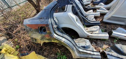 Заднее правое крыло Шевроле авео т 250 седан