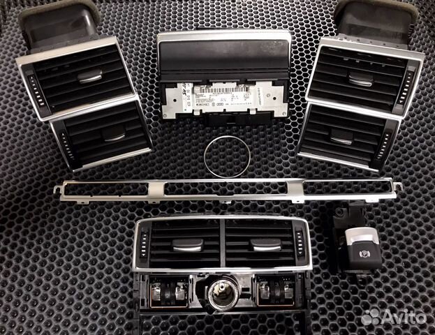 Дефлектора воздуховодов хром пакет Ауди А8 Д3 Audi