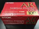 Аудиокассеты TDK AR100R. Japan.1992. Из блока