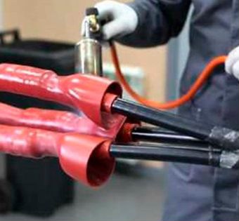 Монтаж муфт 0.4,6-10кВ