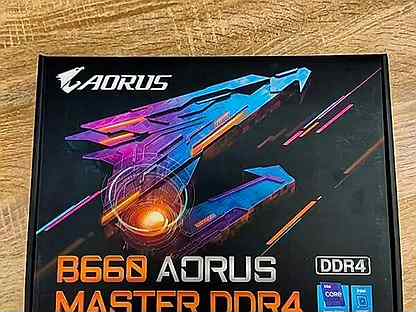 Материнская плата gigabyte B660 aorus master DDR4
