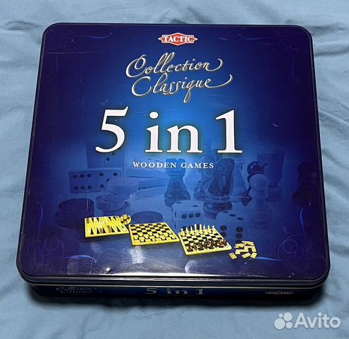 Шашки шахматы tactic 5в1 новый