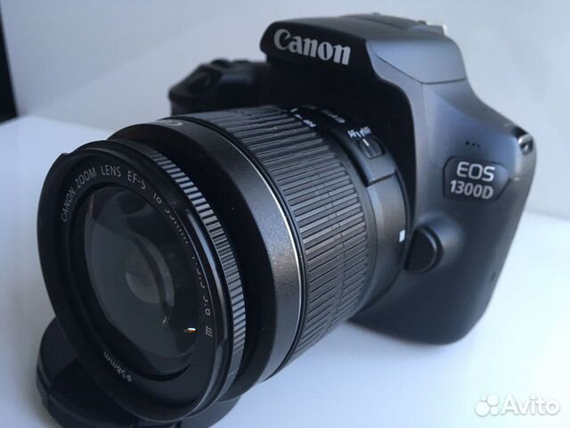 Canon 1300d kit 18-55mm, 18мп новый