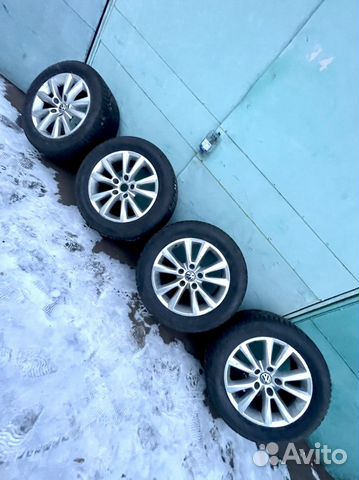 Колеса зимние VW Touareg 255/55/18 Tigar