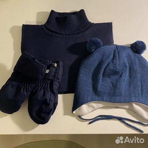 Шапка шарф варежки Lassie