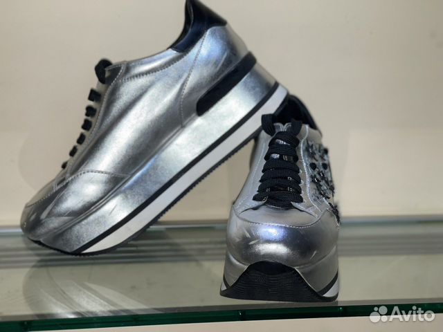 Hogan кроссовки женские 38,5