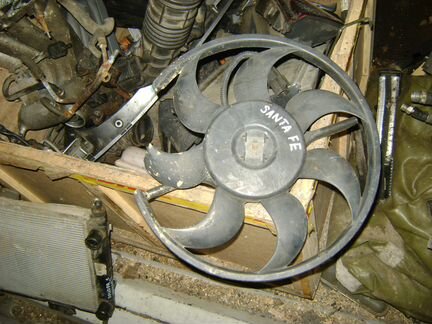 Электро вентилятор радиатора Hyundai Santa Fe SM