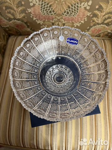 Хрустальная ваза «Снежинка» (новые в коробках)