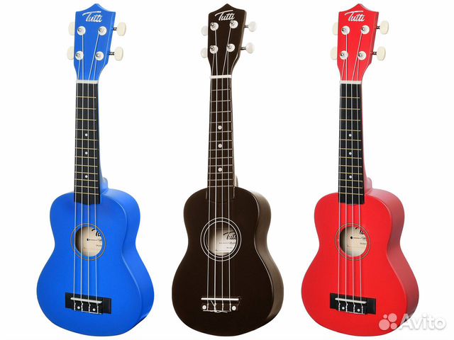 Укулеле сопрано новое Tutti JR-11 multicolor