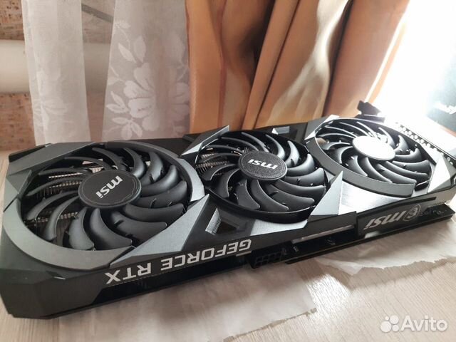 Видеокарта MSI GeForce RTX 3060 ventus 3X OC 12GB