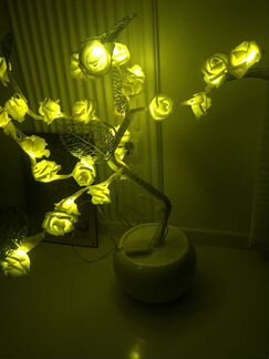 Лампа настольная ручная работа