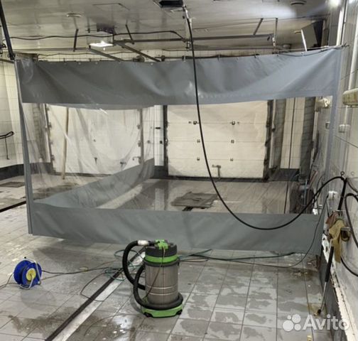 Штора прозрачная пвх 300 микрон