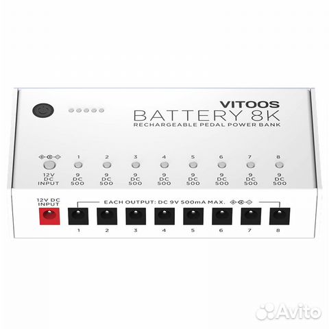 Vitoos Battery 8K Rechargeable Fully Is. (Новый)