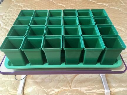 Набор для рассады (24 стаканчика по 300 мл)