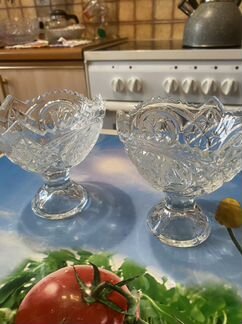 Креманки хрусталь