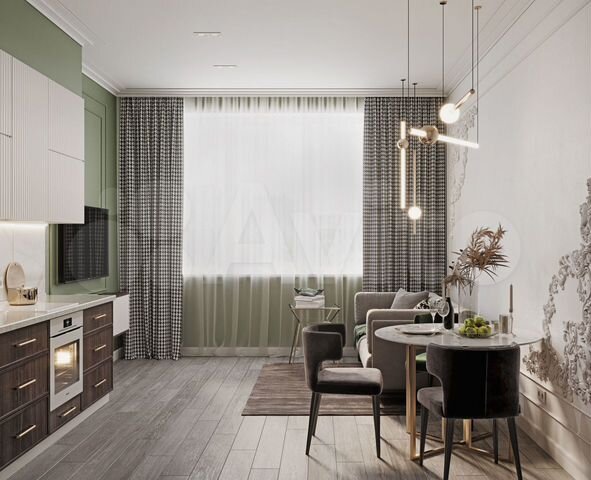 2-к. квартира, 65,3 м², 20/25 эт.