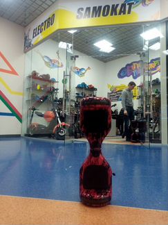 Новый Гироскутер красный огонь wo long 6,5 дюймов