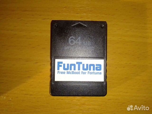 Карта памяти PS2 FunTuna (fmcb), 64Мб (ALL Slim)