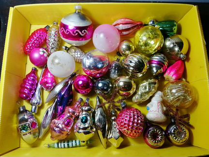 Елочные игрушки СССР наборы