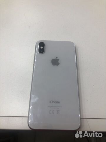 Apple iPhone X 64Gb Серебрянный