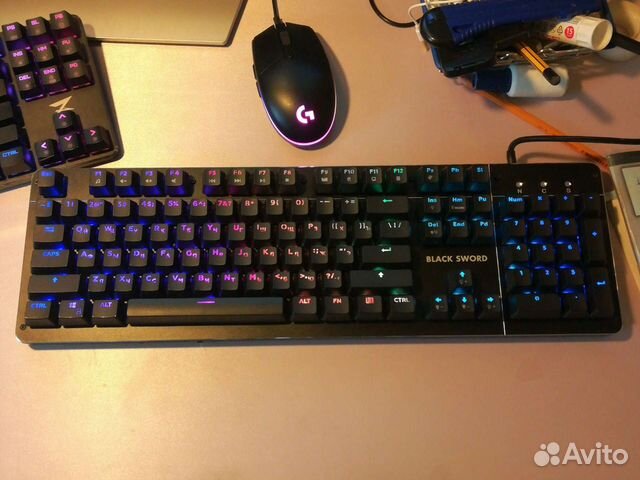 Механическая клавиатура dexp Black sword rgb купить в Красноярске ...