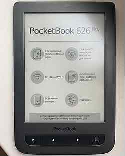 Электронная книга Pocketbook 626plus на брони