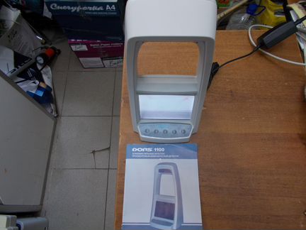 Инфракрасный ультрафиолетов детектор купюр банкнот