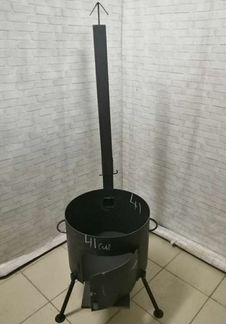 Печь с трубой для казана 16л в Чите