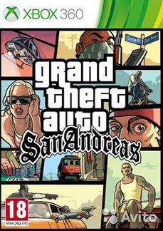 Игра для прошитой xbox 360 Гта San Andreas