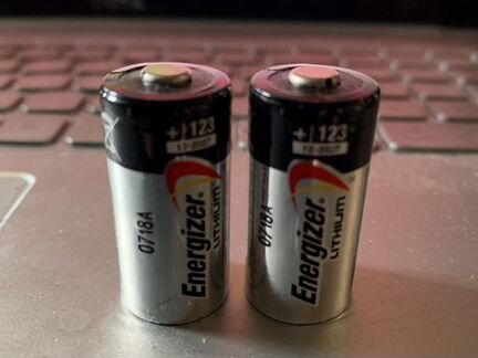 Батарейки Energizer CR123 новые аа
