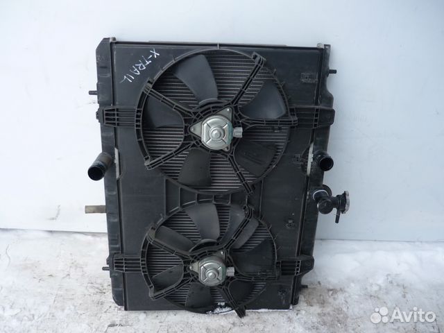 Диффузор с вентиляторами Nissan X-Trail, 2,0л, T31