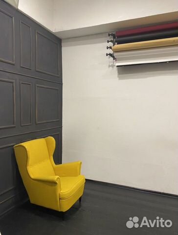 Кресло IKEA желтое