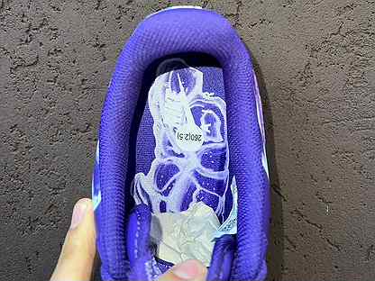 Nike Air Force1 Low '07QS Purple Skeleton.Оригинал