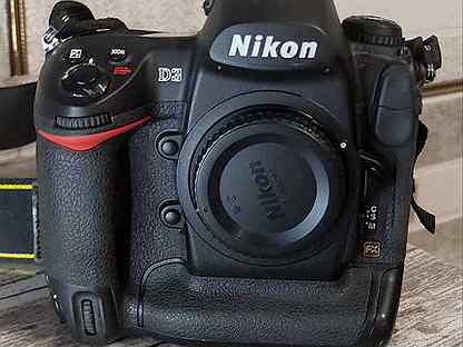 Зеркальный фотоаппарат nikon D3 с объективами