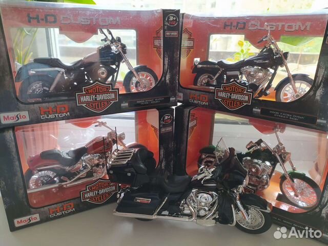 Harley-Davidson коллекционные модели 1/12