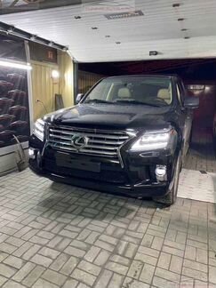 Фары Lexus LX570 стиль 2020 года E2320