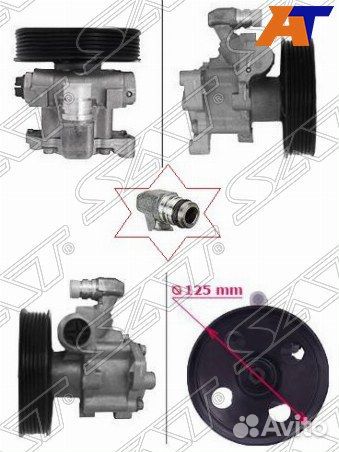 Насос гур isuzu ELF NPR