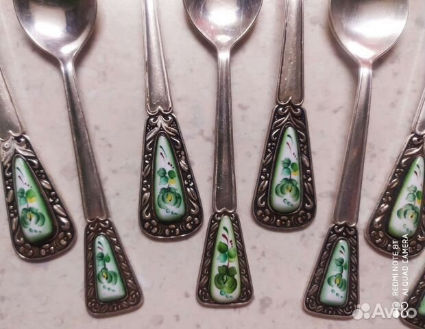 Чайные и кофейные ложки СССР