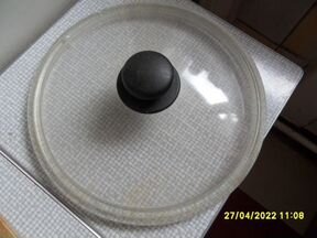 Крышка стеклянная для кастрюли/сковородки