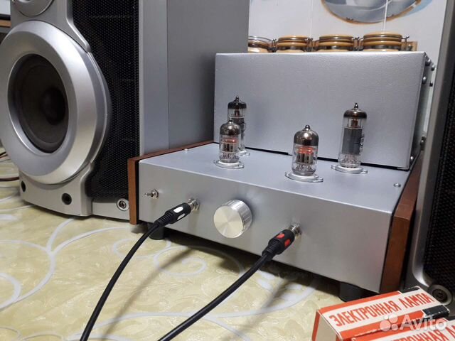 Ламповый однотактный усилитель на 6н2п и 6п1п