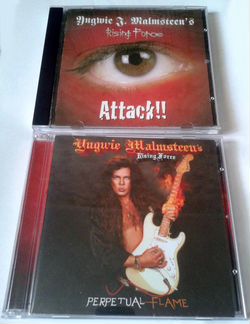 Yngwie Malmsteen's Rising Force (3 CD) цена за все
