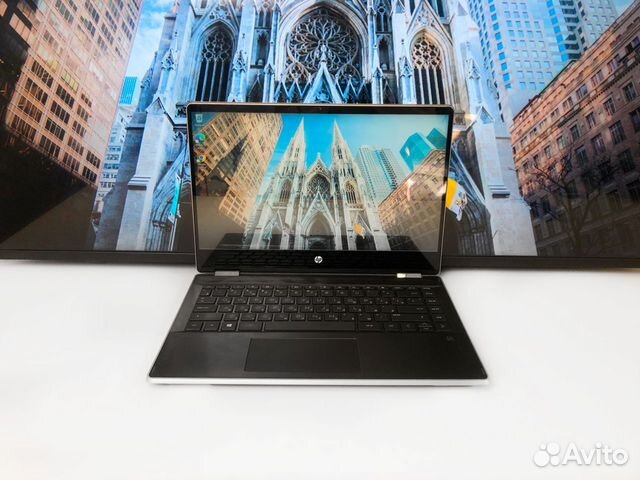Ноутбук HP в металле IPS + Intel + SSD