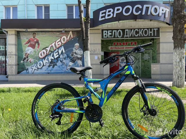 Подростковый двухподвес stels 24 mustang md