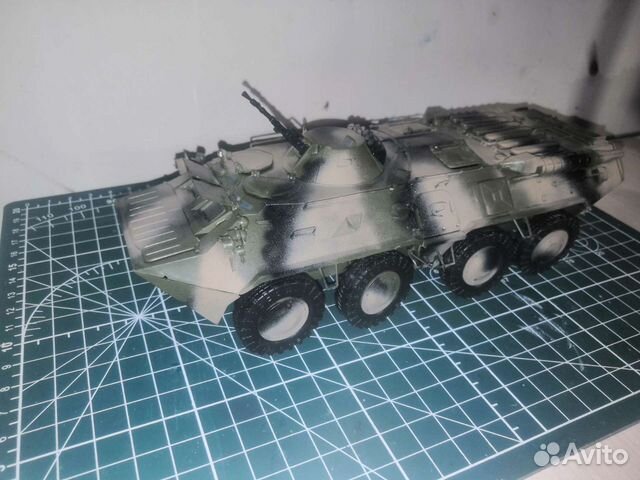 Модель бтр-80. Масштаб 1.35